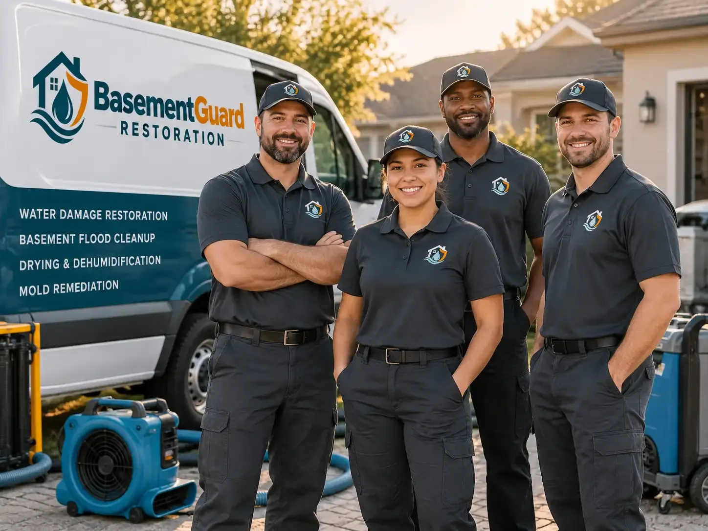 Basement Water Damage Restoration company in New Trenton, IN